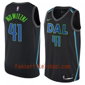 NBA Dallas Mavericks Trikot Dirk Nowitzki 41 Nike City Edition Swingman - Herren